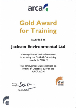 ARCA Gold Training 2019