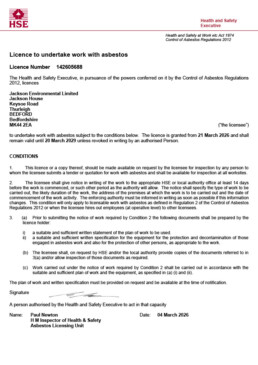 JE - Asbestos Licence 2026-2029 1